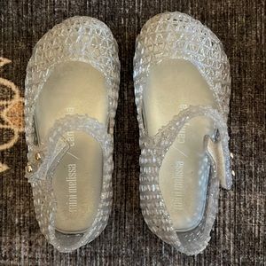 Clear Mini Melissa Mary Jane Shoes - Toddler Size 7